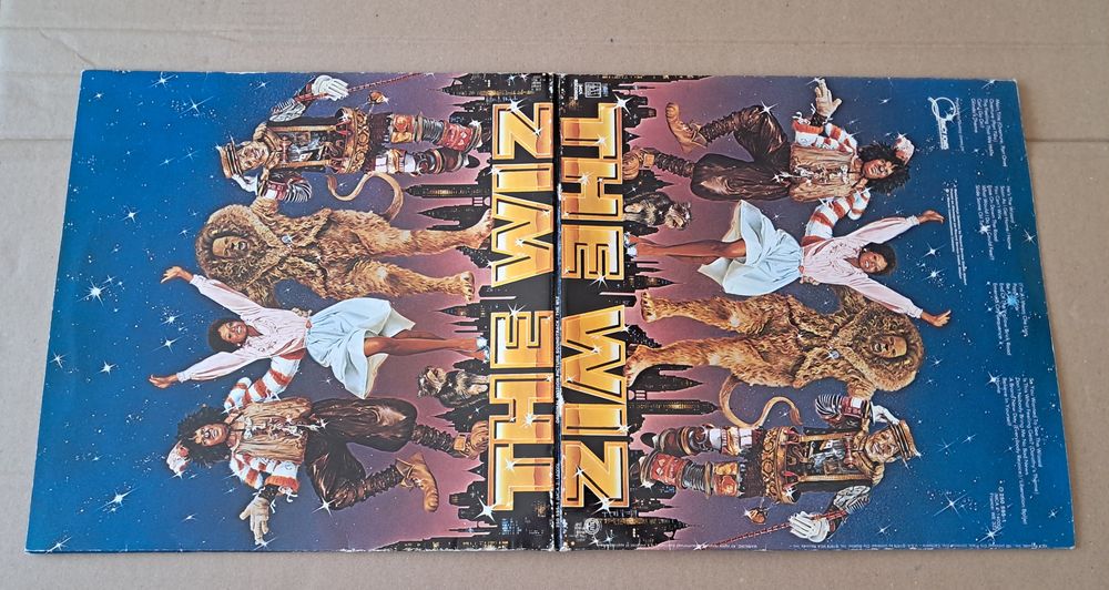 double vinyle film the wiz 
Diana Ros michael jackson 