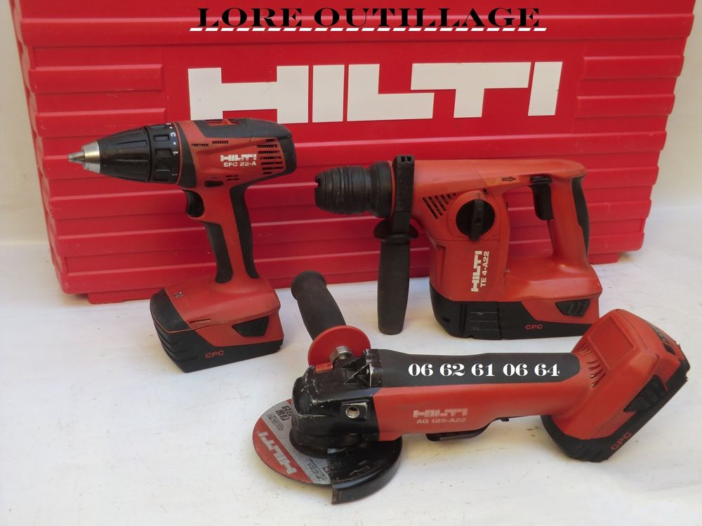 HILTI Kit 3 outils Bricolage