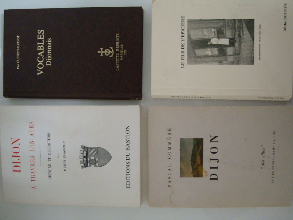 Livres anciens , DIJON .Bourgogne . Livres et BD
