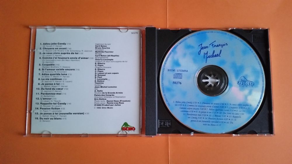 JEAN-FRAN&Ccedil;OIS MICHAEL CD et vinyles