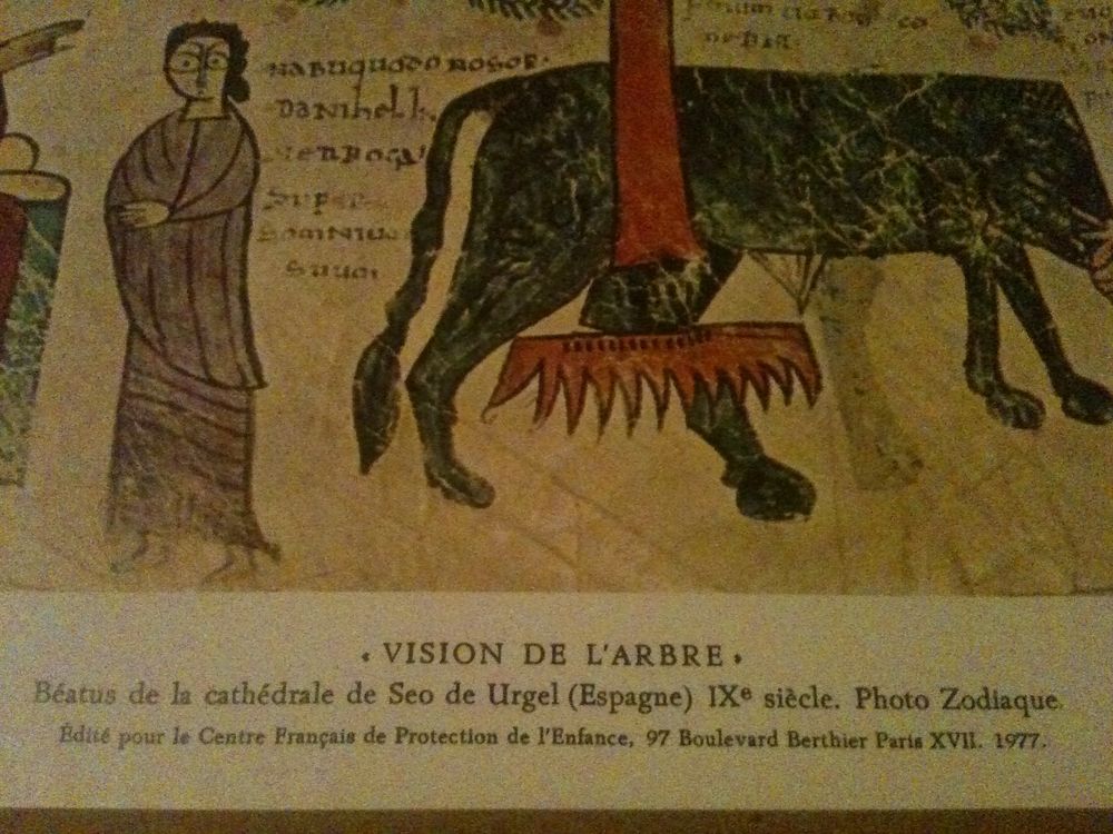 Photographie lithographie gravure Vision de l'arbre, Beatus 