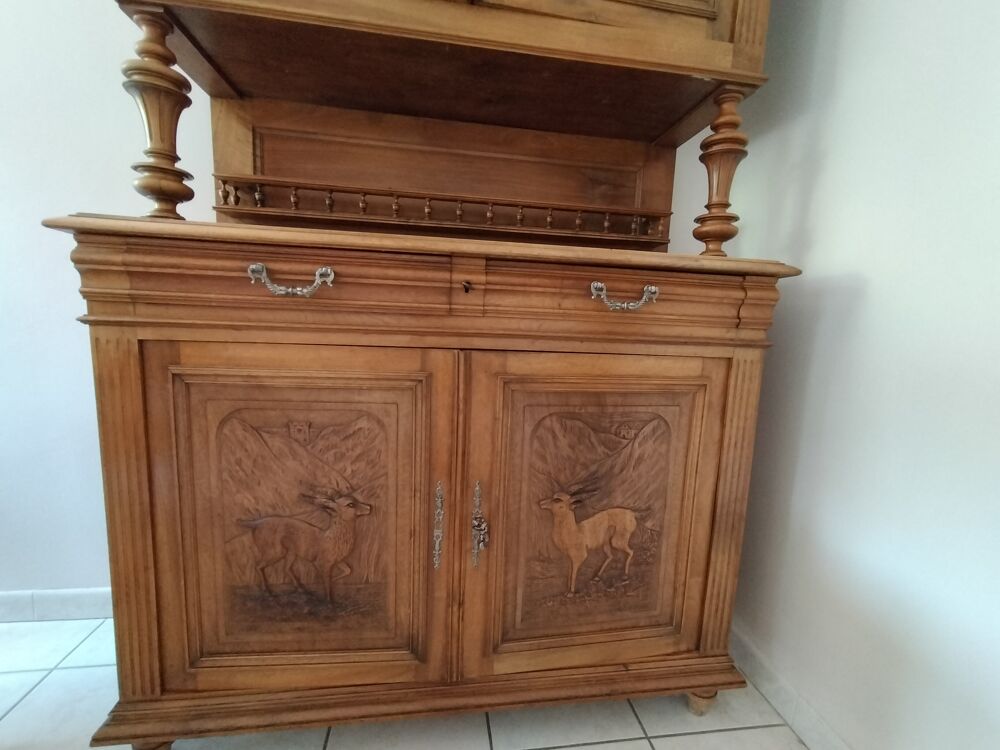 Buffet ancien double corps Meubles