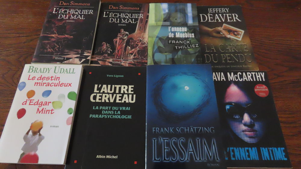 Divers livres de divers auteurs Livres et BD