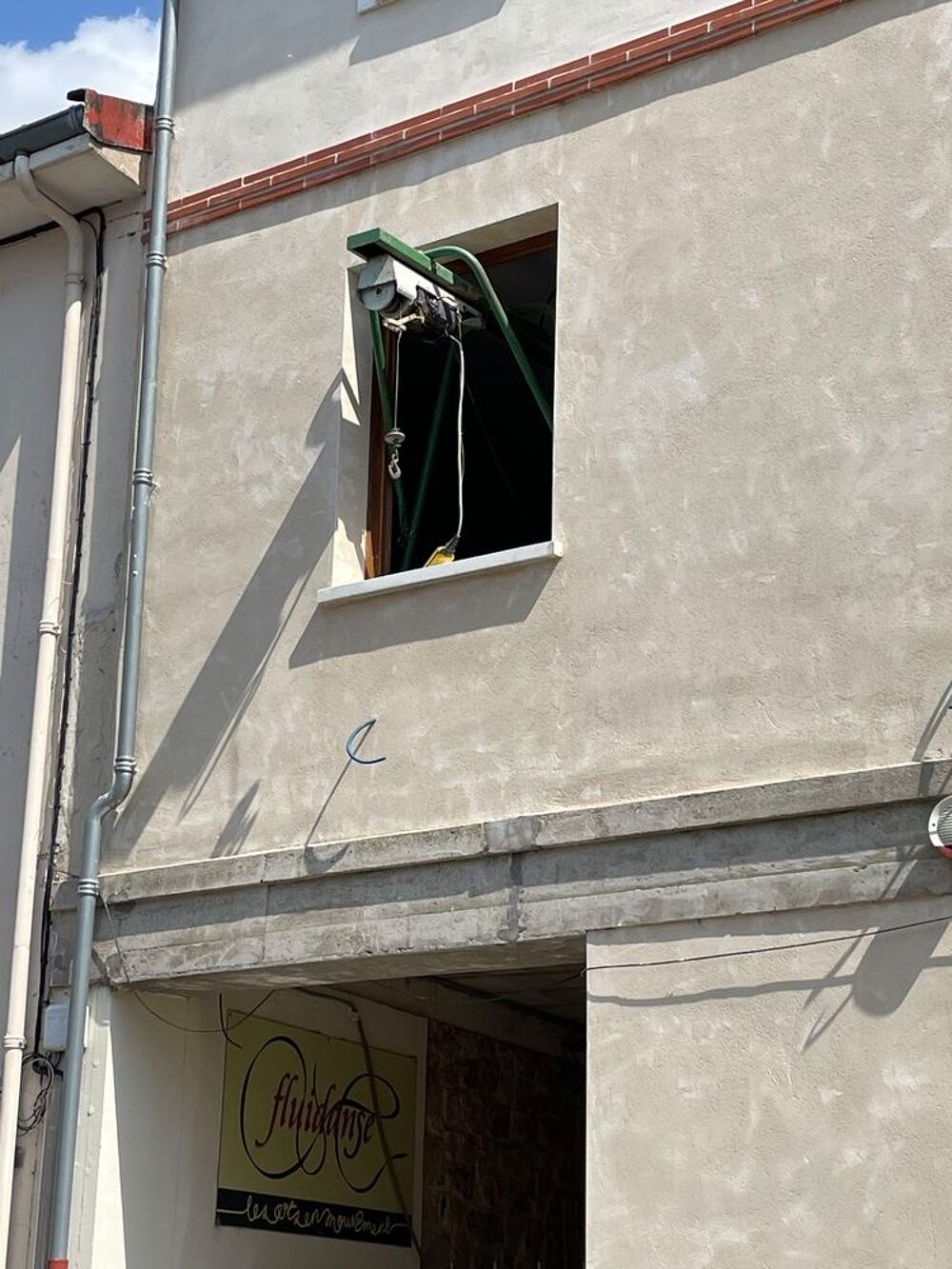 treuil &eacute;lectrique avec chevalet Bricolage