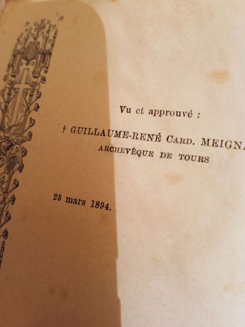 Missel romain 1894 N�GOCIABLE 40 Cergy (95)