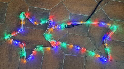 D�co de No�l : �toile filante lumineuse 20 Marignane (13)