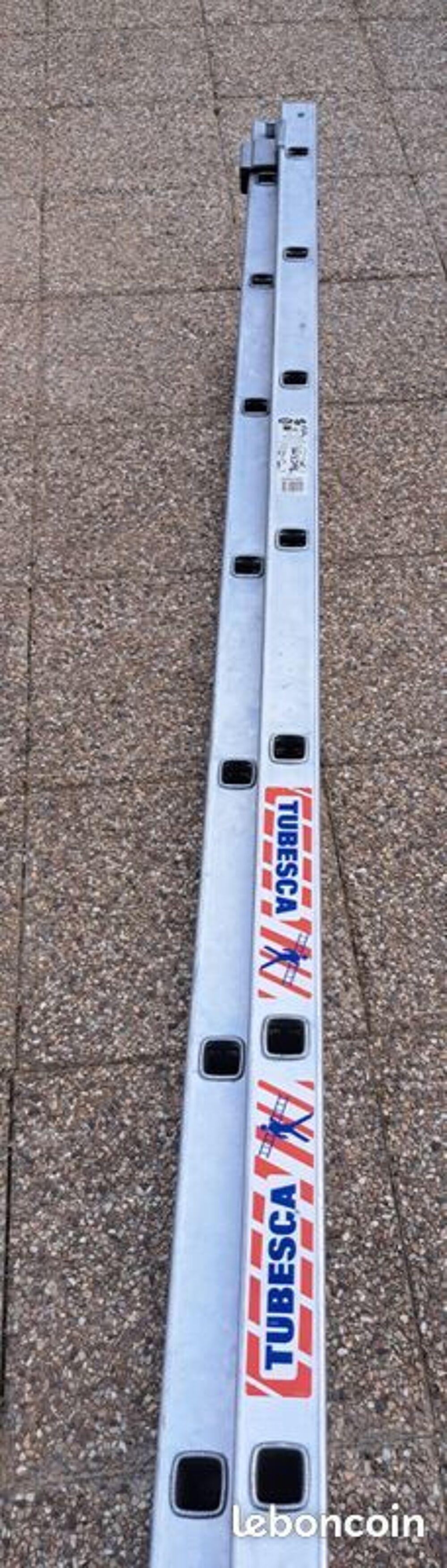 &Eacute;chelle Tubesca 2 plans 4 m F-80250 ? Pro aluminium Bricolage