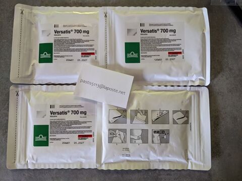 VERSATIS lidocane 700 mg. 4 paquets de 5 patch = 20 empltr 26 Marseille 13 (13)