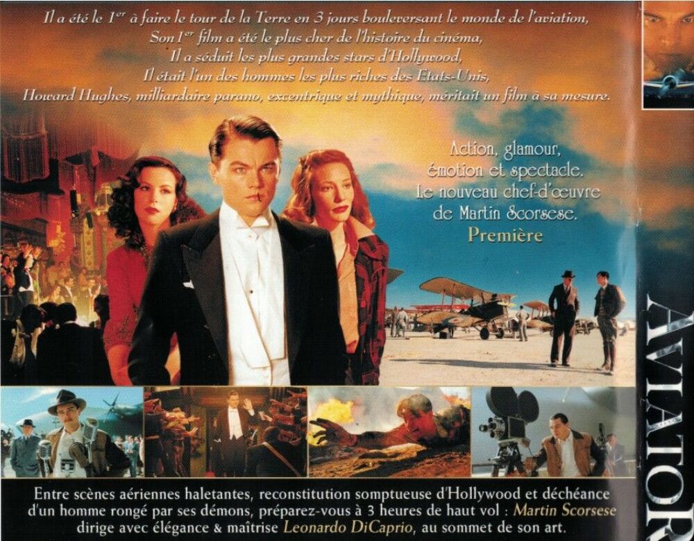 AVIATOR. Forrest Gump DVD et blu-ray