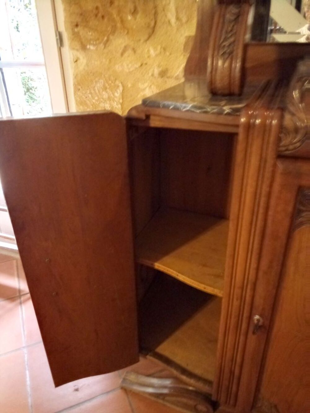 Beau buffet deux corps ann&eacute;es 40 Meubles