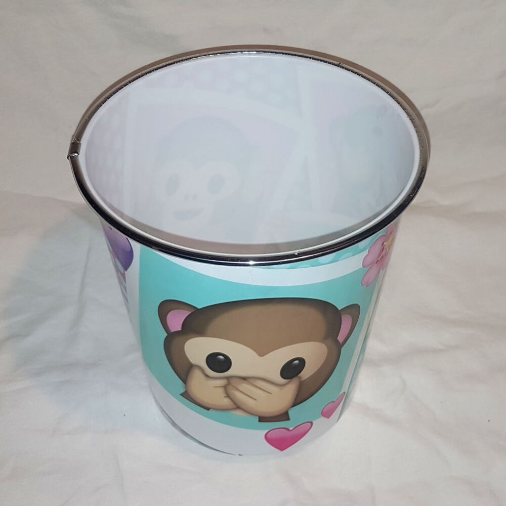 Corbeille emoji singe enfant Mobilier enfants