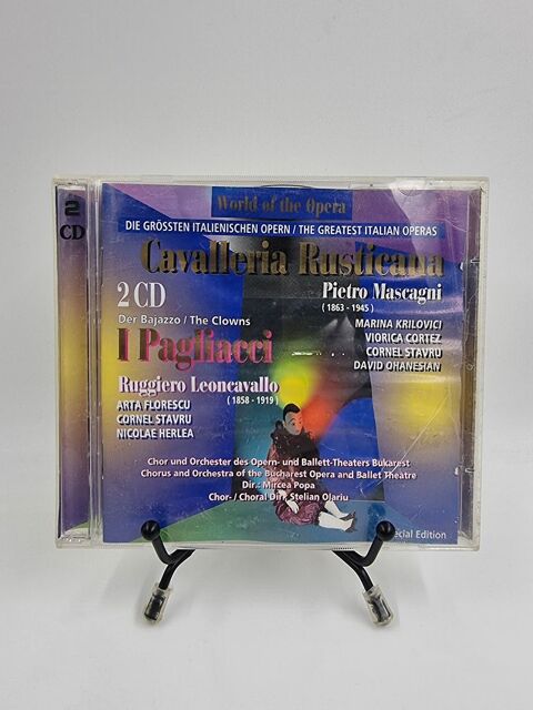 CD de musique Leoncavallo (1858-1919) & Mascagni (1863-1945) 1 Vulbens (74)