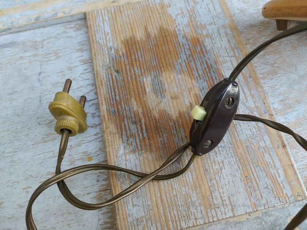 Lampe Rotin Vintage Style Bougeoir &agrave; Main
Décoration