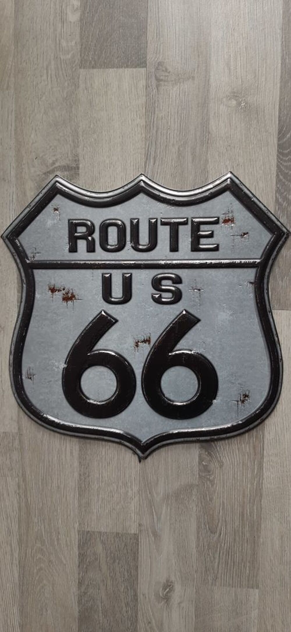 D&eacute;coration Logo Mythique Route US 66 Vinyle Mural Décoration