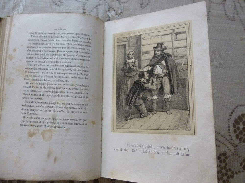 HISTOIRE DES MOYENS DE COMMUNICATIONS .... 1851 . TRES RARE Livres et BD