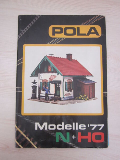 
Catalogue Pola 1977 rmod�les N et HO super rare mod�lisme 20 Saint-Ambroix (30)
