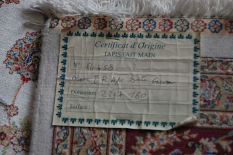 Tapis Persan ( 3,68 m�) - fait � la main 2500 Toulouse (31)