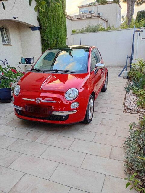 Fiat 500 1.2 8V 69 ch Lounge 2014 occasion Portiragnes 34420