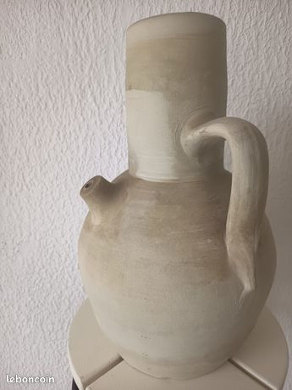 cruche 
h 37 cm x diam 23 cm - Décoration