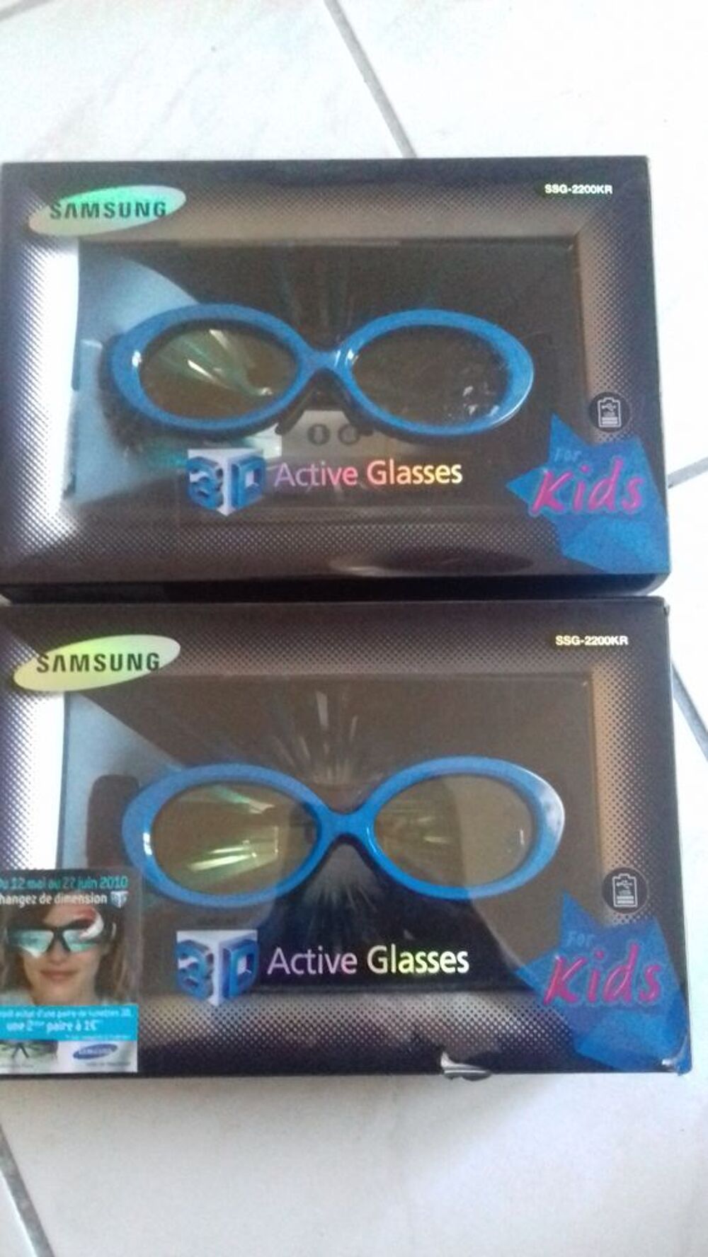 lunettes 3D Photos/Video/TV