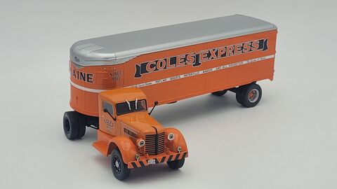 CAMION AMERICAIN FEDERAL 45 M SEMI-REMORQUE FOURGON 1/43me 45 Limay (78)