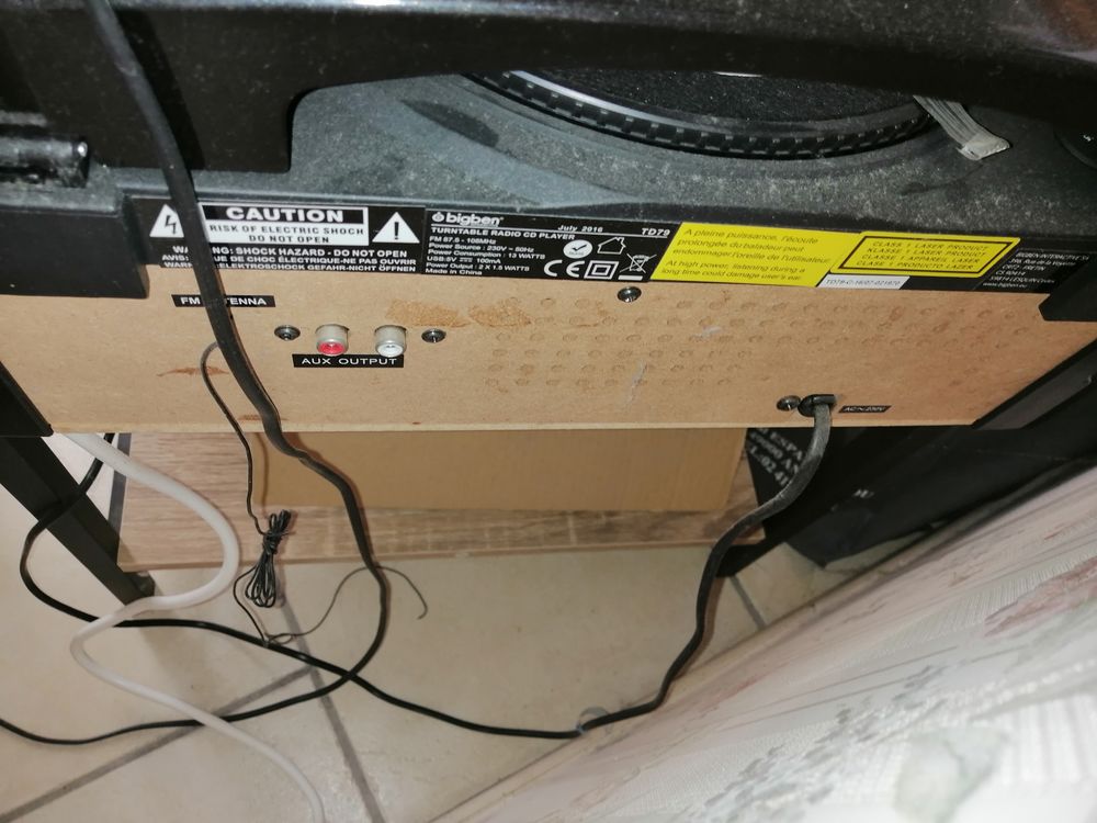 Chaine Hifi MP3 CD et vinyles