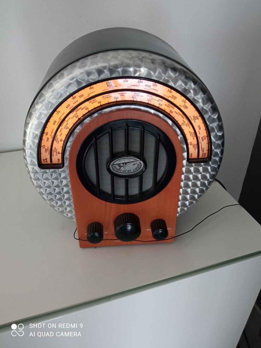R&eacute;plique radio vintage Spirit Of Louis Audio et hifi