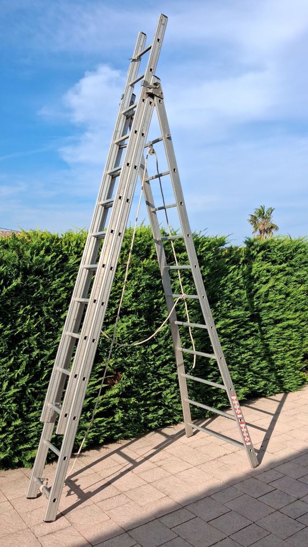 ECHELLE COULISSANTE EN ALU DE 10 M Bricolage