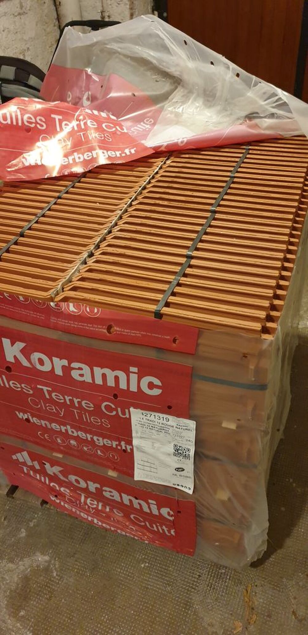 Tuiles Neuves Tradi 12 Rouge Bricolage