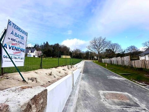   Terrains constructibles: 420 � 556m2. Pluvigner 