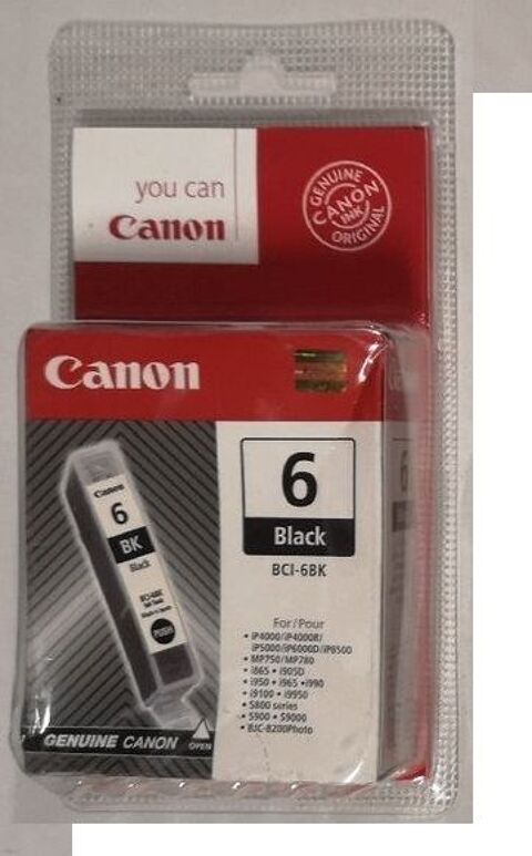 cartouches Canon 6 et BCI-3ePM 5 Beauchamp (95)