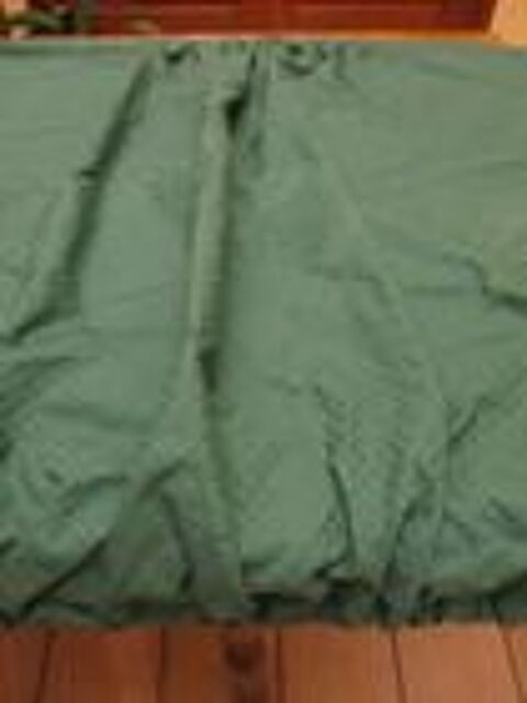 Rideau vlux 1m x 75 cm avec tringles vert fonce avec motifs 0 Mrignies (59)