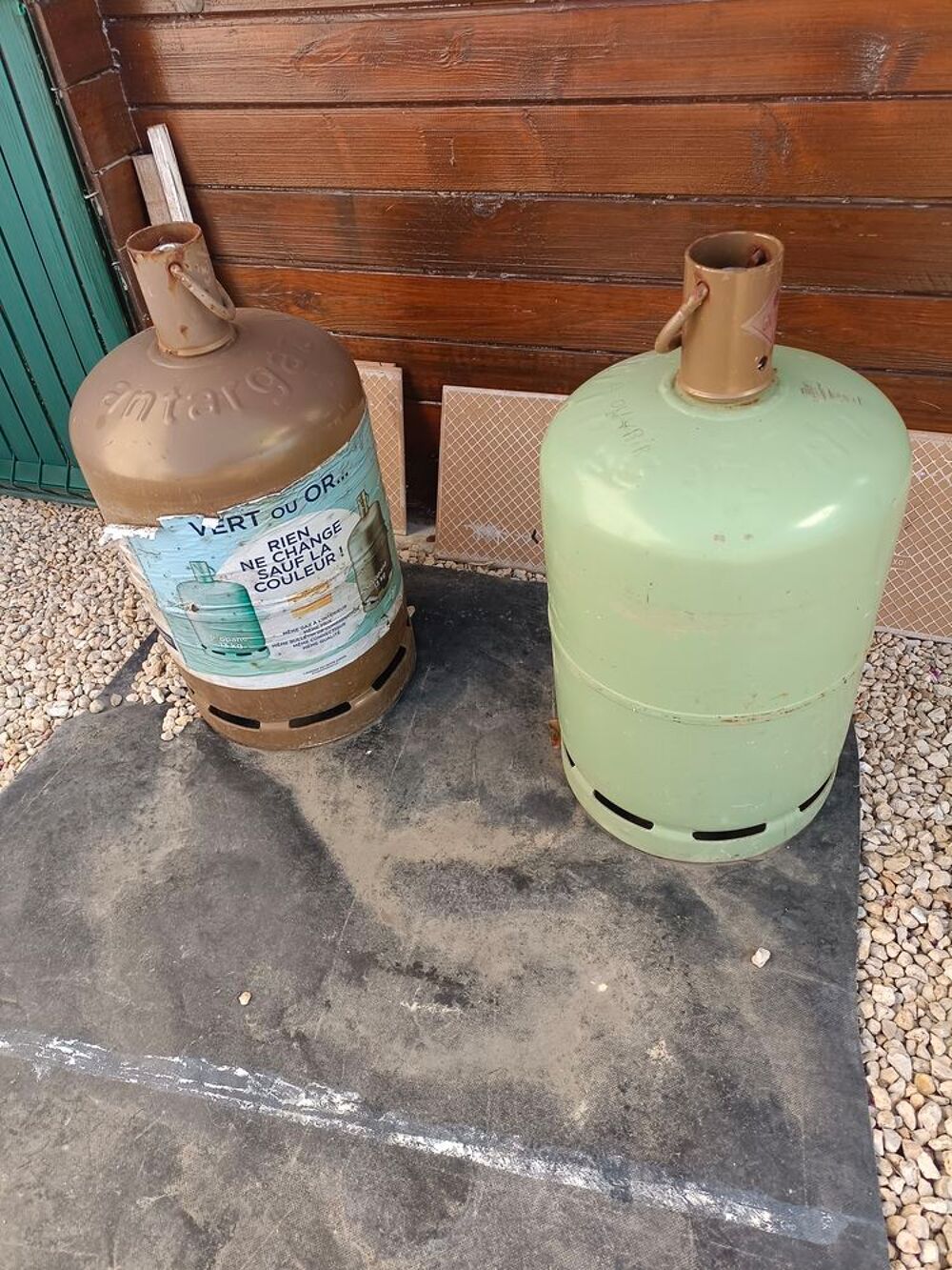 deux bouteilles de gaz de 13kg Bricolage