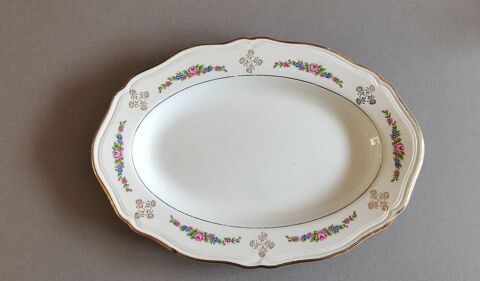 Plat Boucaut en porcelaine 9.5 Saint-Martin-Boulogne (62)