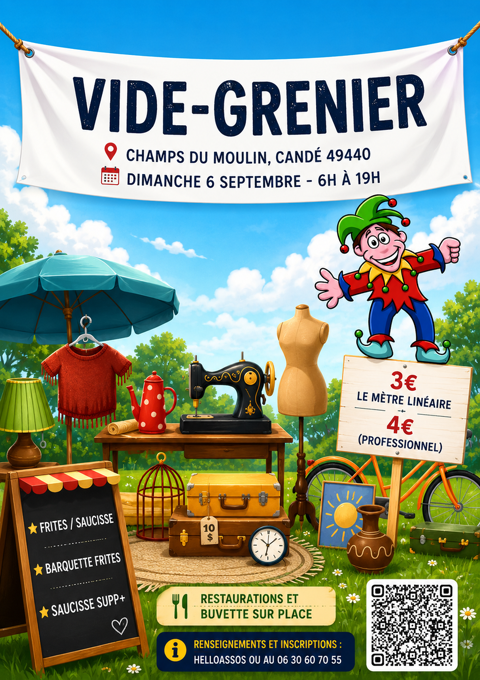 vide grenier de candé Candé (49)