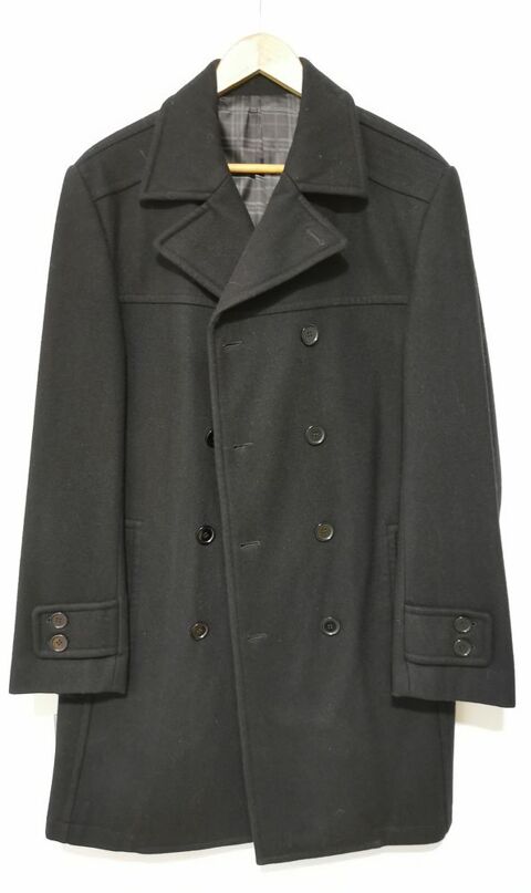 Manteau en laine noir Armand Thiery Studio �tat neuf 90 Ch�tenay-Malabry (92)