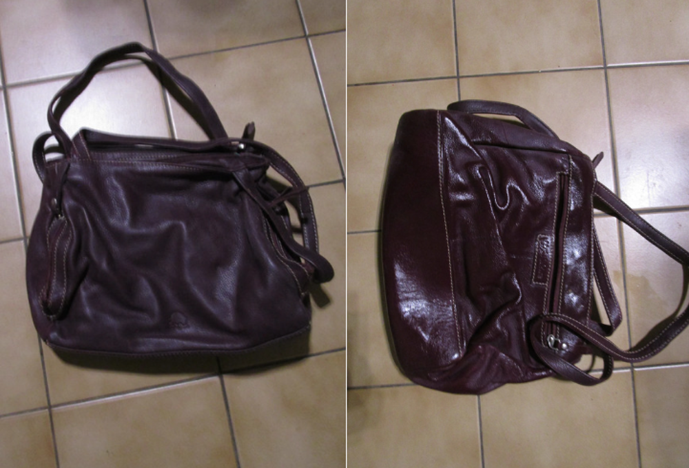 sac &agrave; main marron sylvain lefebvre Maroquinerie