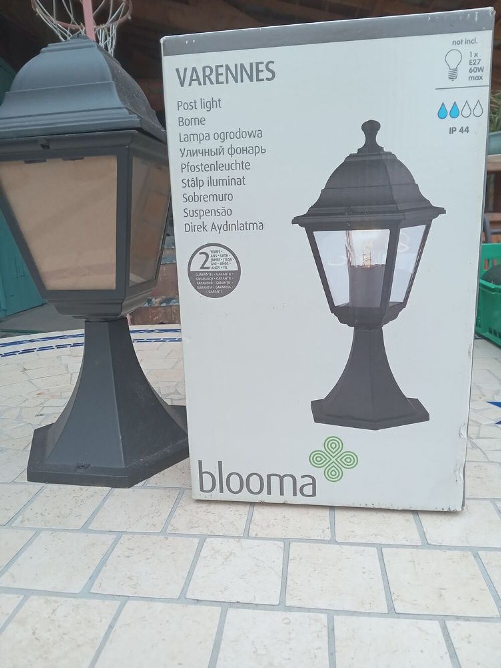 Lampe borne Bricolage
