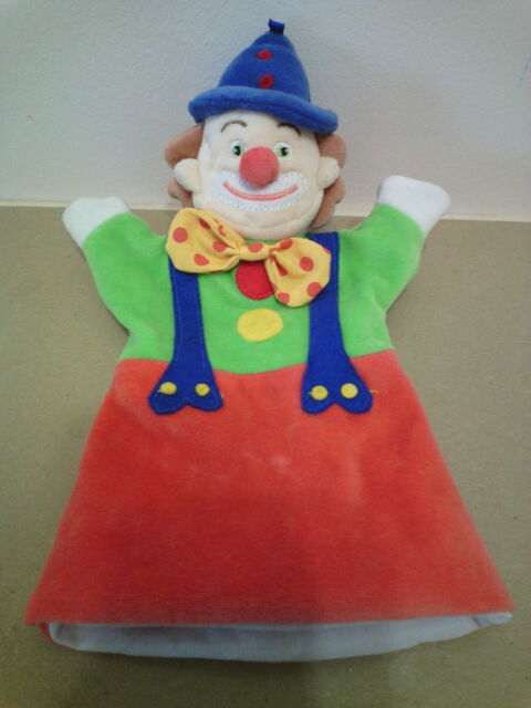 Marionnette de clown hauteur 27,5 cm - TBE 8 Reims (51)