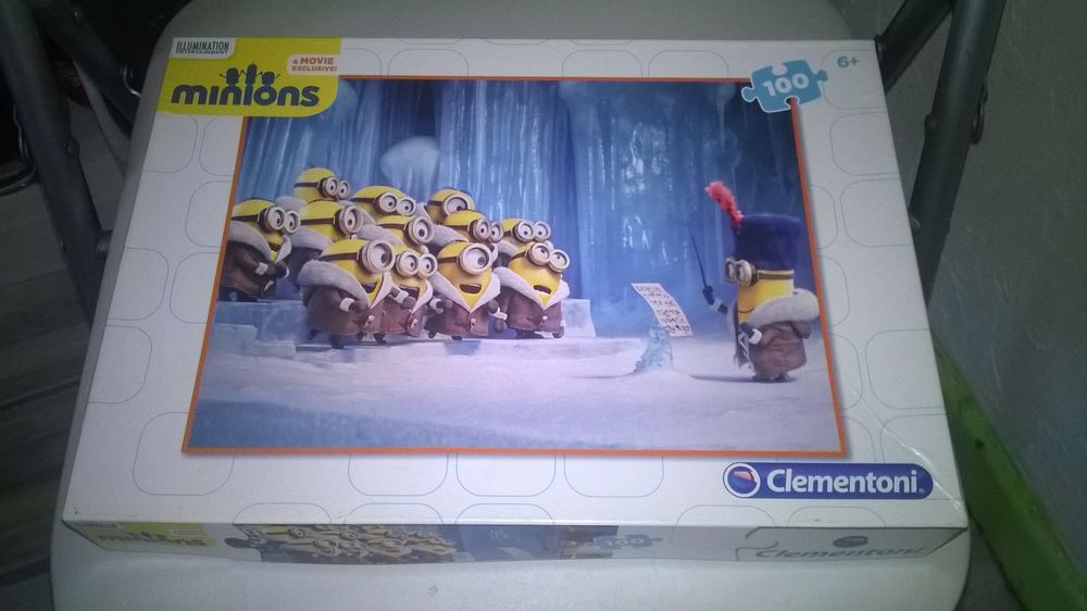 Puzzle Minions Film
Clementoni
Excellent etat
Complet
10 Jeux / jouets