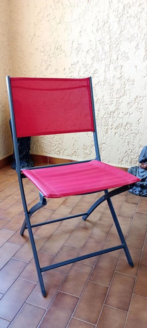 6 chaises de jardin pliantes Hespéride 60 Sanary-sur-Mer (83)
