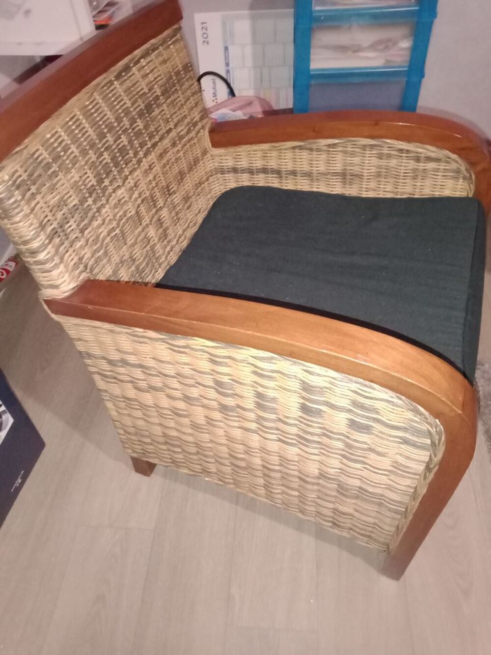 Fauteuil rotin Meubles
