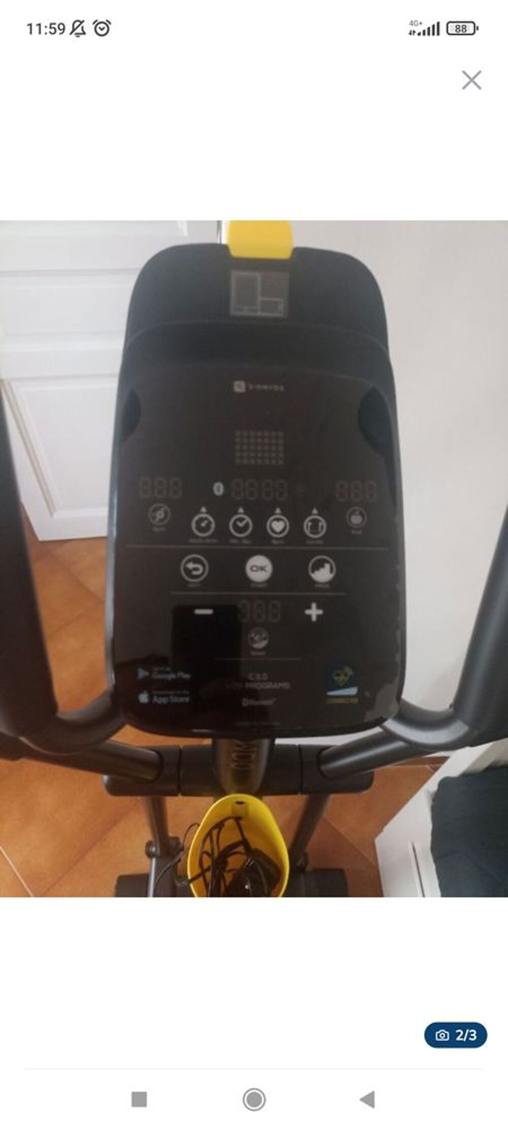 V&eacute;lo elliptique Domyos 500 Sports