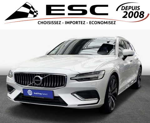Volvo V60 T8 AWD 318 ch + 87 ch Geartronic 8 Polestar Engineered 2020 occasion Lille 59000