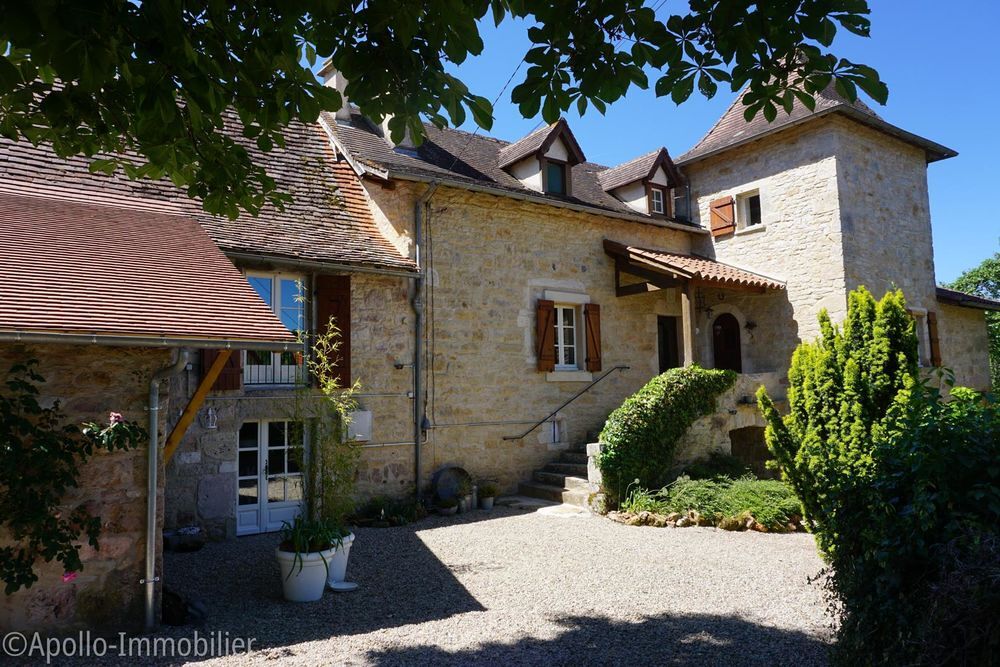 Vente Maison Maison de caractère avec piscine et gîte Ols-et-rinhodes