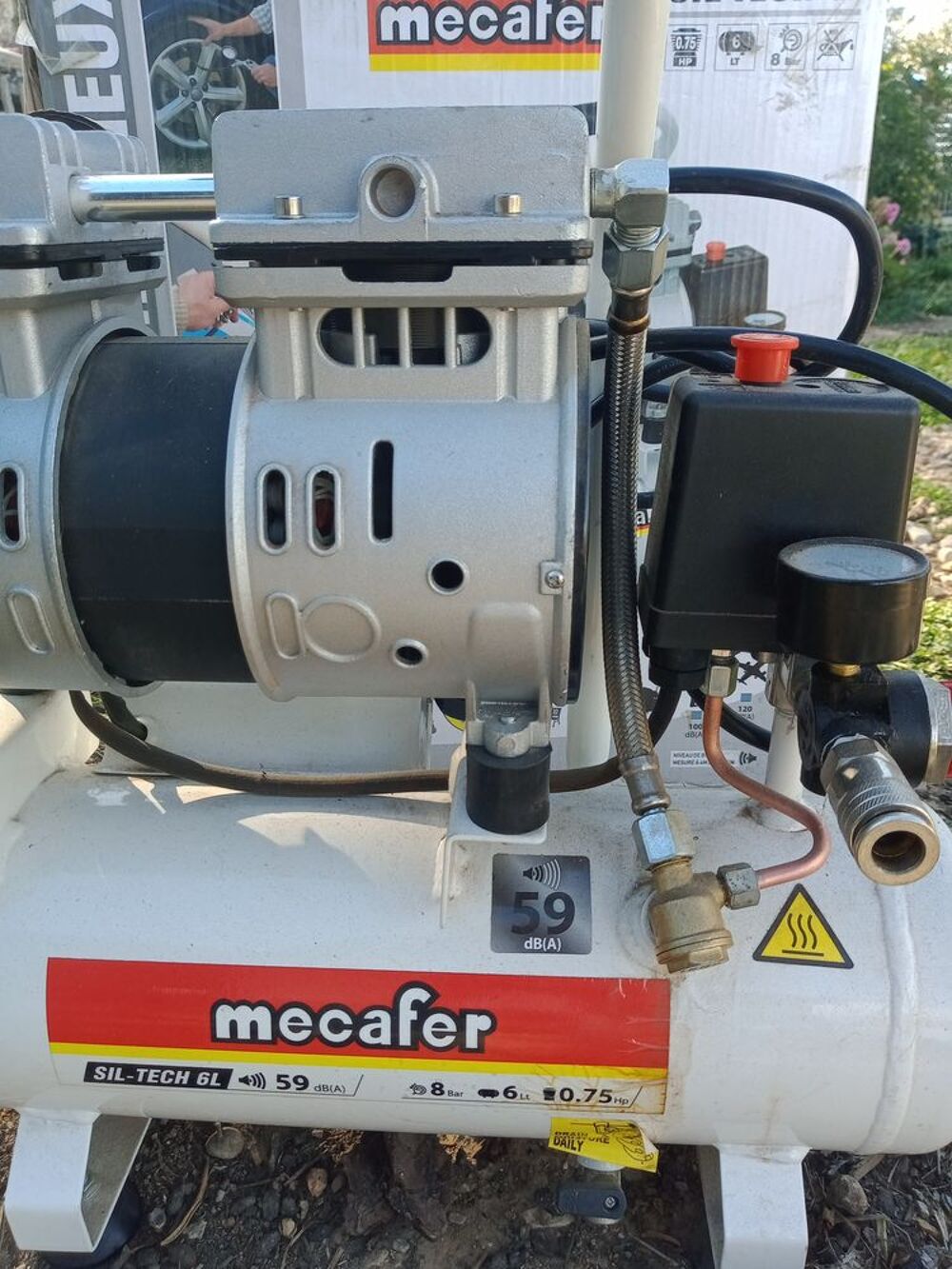 compresseur silencieux mecafer Bricolage