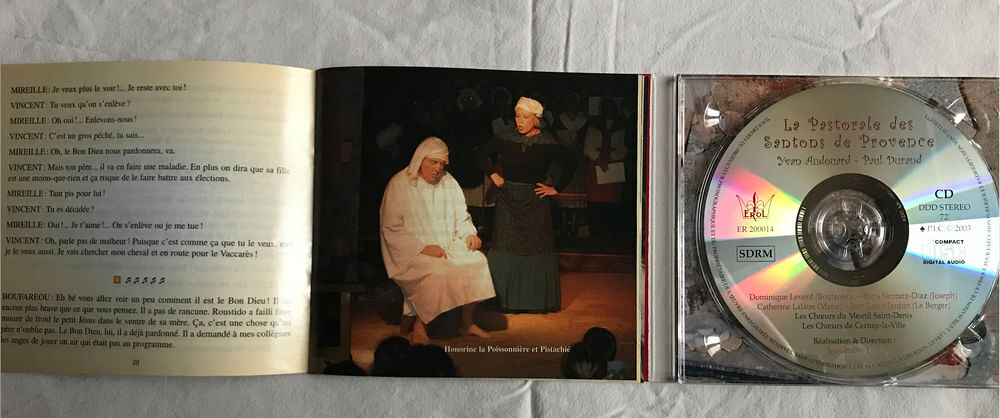 CD La Pastorale Des Santons De Provence, Conte De No&euml;l CD et vinyles