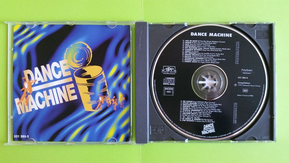 DANCE MACHINE CD et vinyles