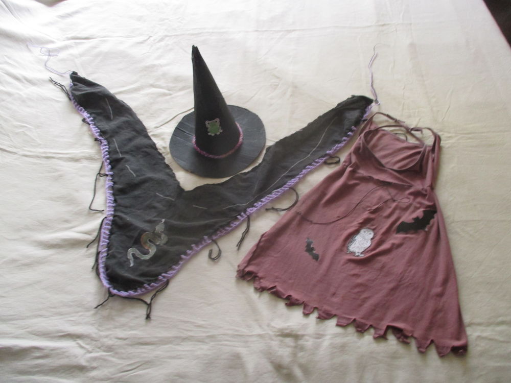 d&eacute;guisement de sorci&egrave;re mauve Jeux / jouets