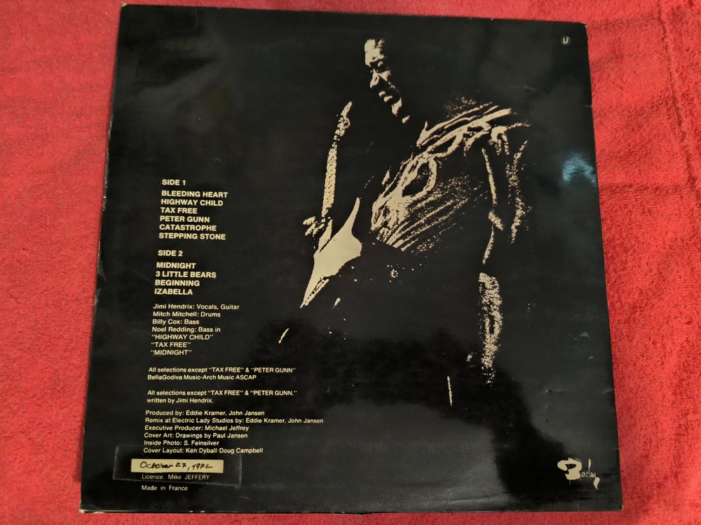 VINYLE 33T JIMI HENDRIX WAR HEROES CD et vinyles